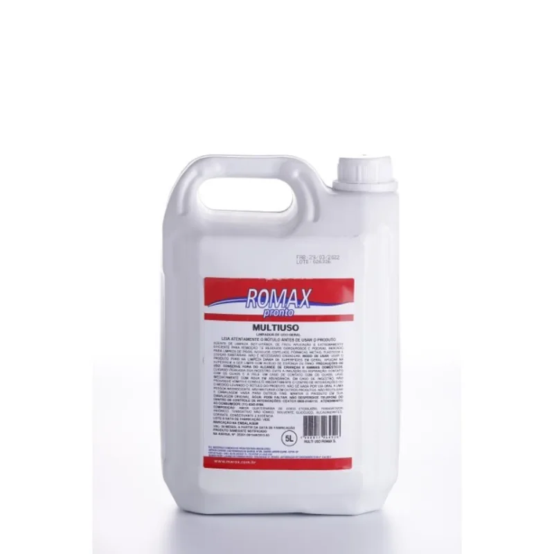 LIMPADOR MULTIUSO 5 L ROMAX