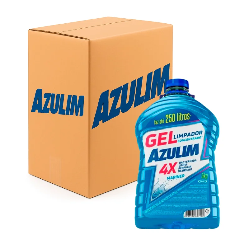 LIMPADOR GEL MARINER 4 UN X 5 KG CONCENTRADO AZULIM