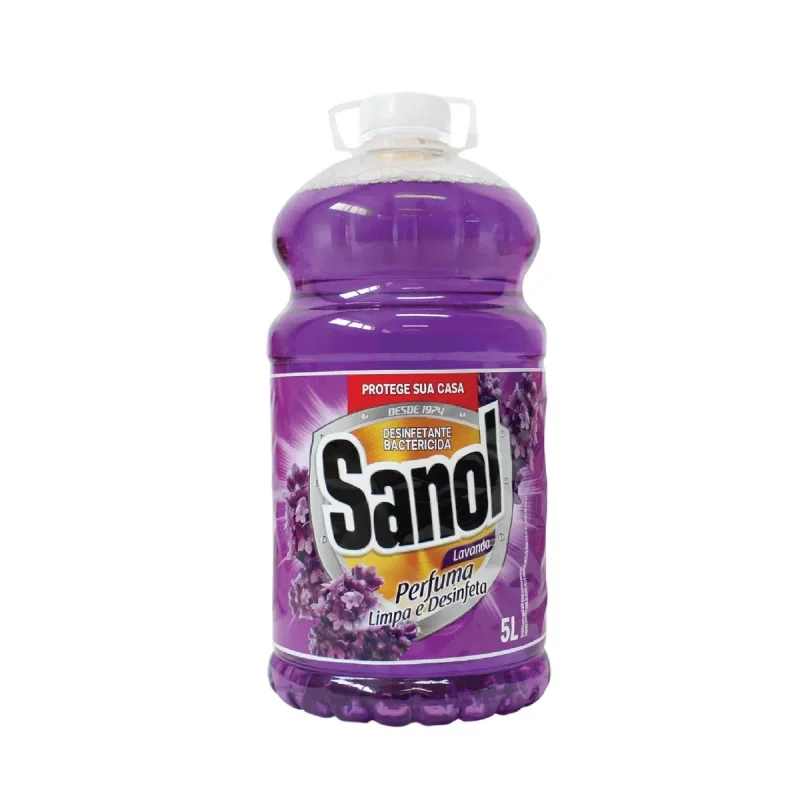 DESINFETANTE LAVANDA 5 L SANOL.