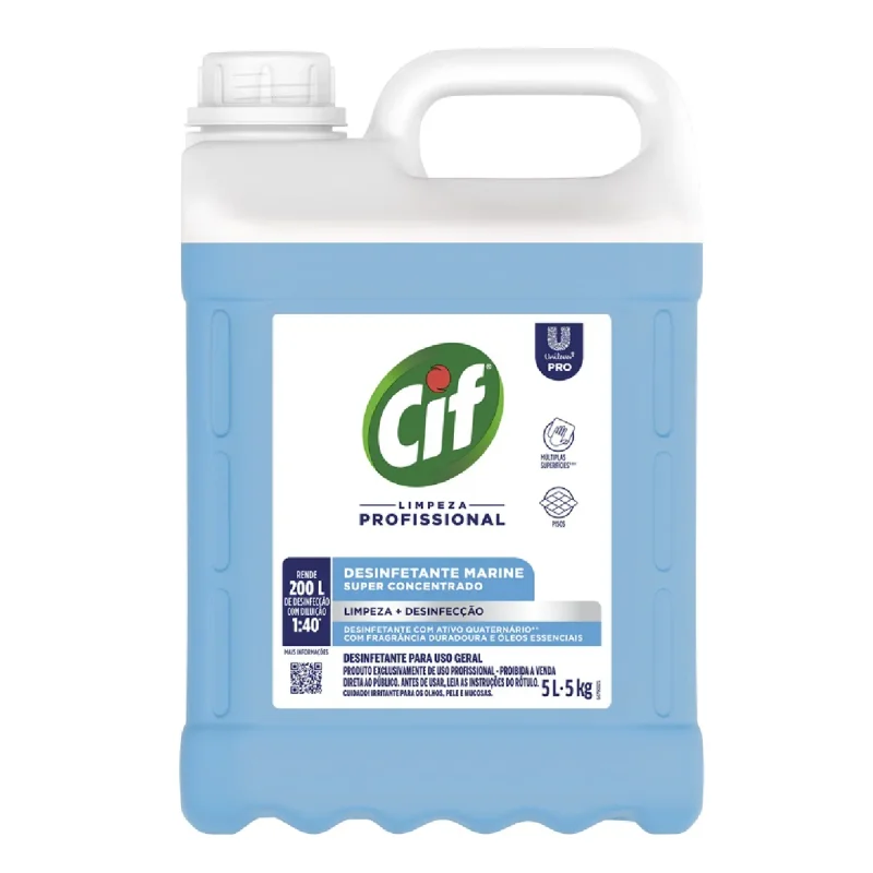 DESINFETANTE MARINE SUPER CONCENTRADO 5 L CIF