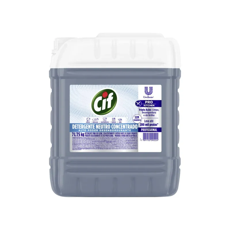 DETERGENTE NEUTRO 7 L CONCENTRADO CIF