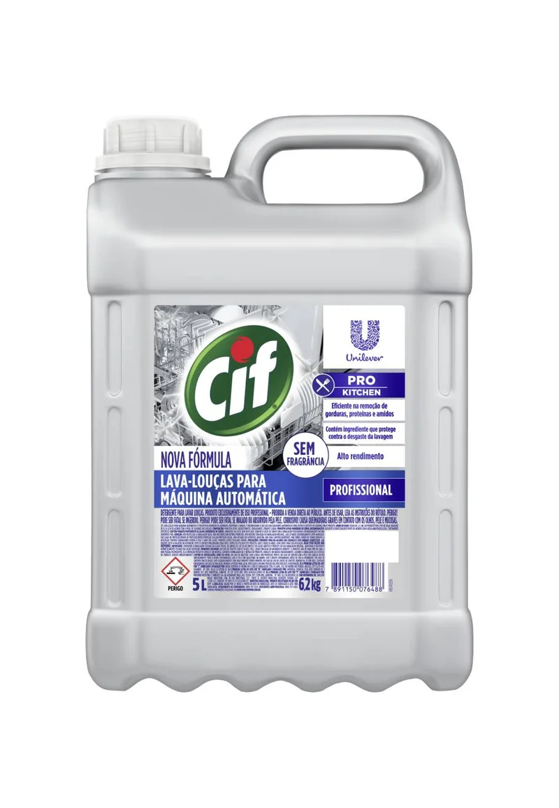 DETERGENTE PARA MAQUINA LAVA LOUCAS 5 L CIF