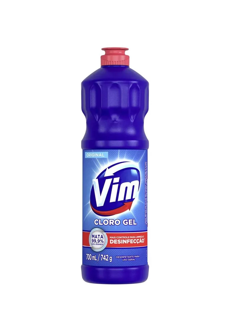 DESINFETANTE CLORO GEL ORIGINAL 700 ML VIM