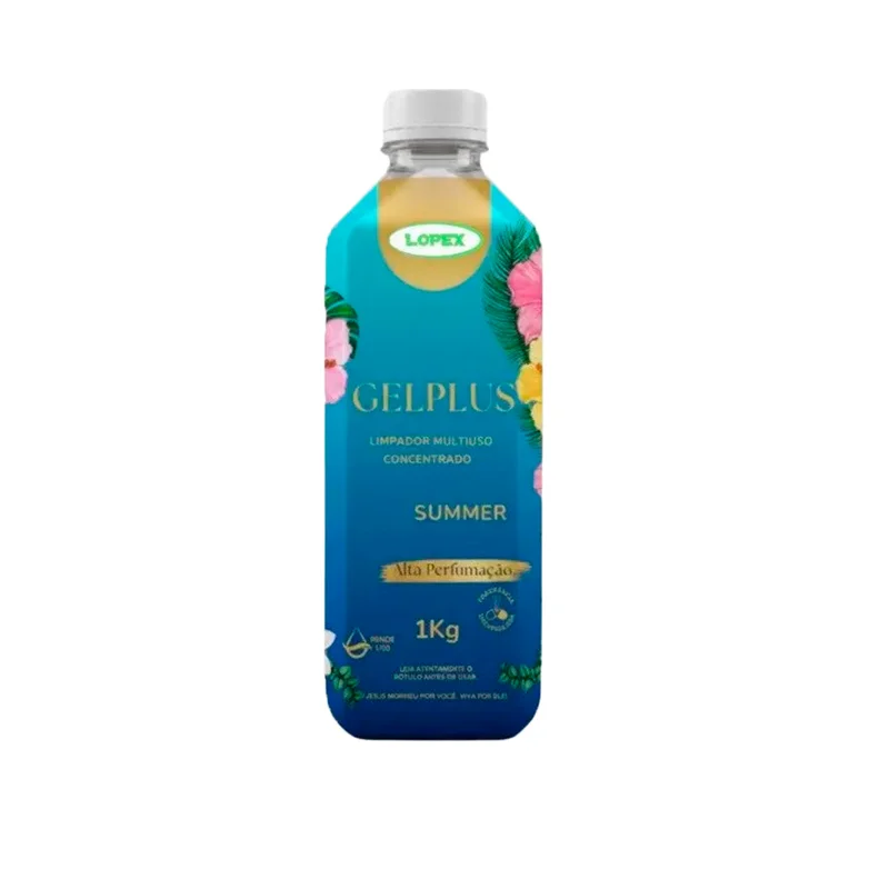 LIMPADOR MULTIUSO SUMMER 1 KG CONCENTRADO GELPLUS LOPEX