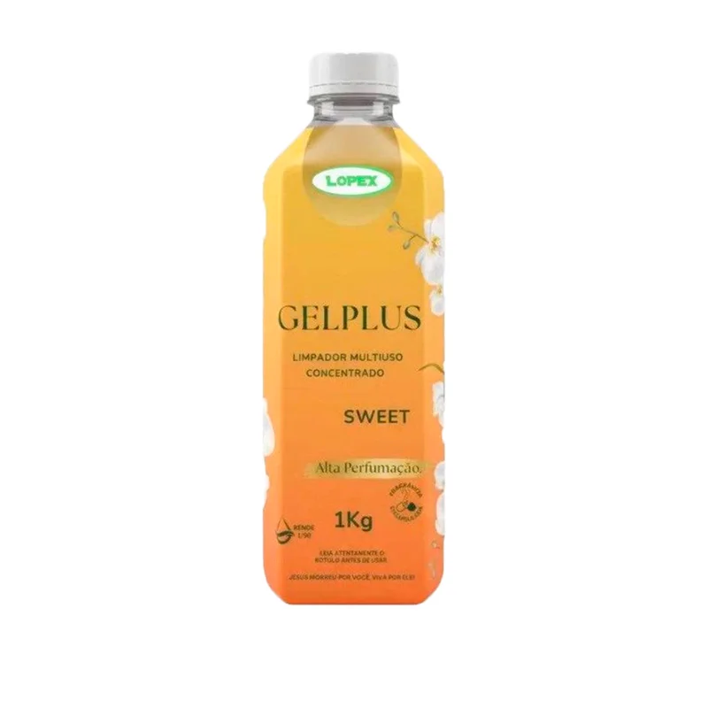 LIMPADOR MULTIUSO SWEET 1 KG CONCENTRADO GELPLUS LOPEX