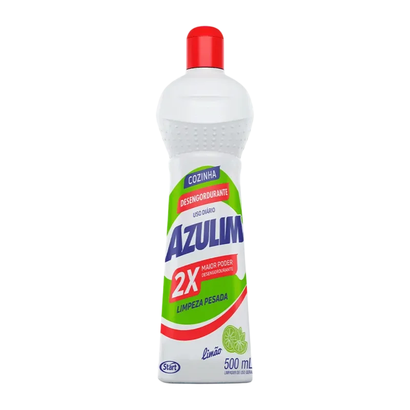 LIMPADOR DESENGORDURANTE LIMAO LIMPEZA PESADA 500 ML AZULIM
