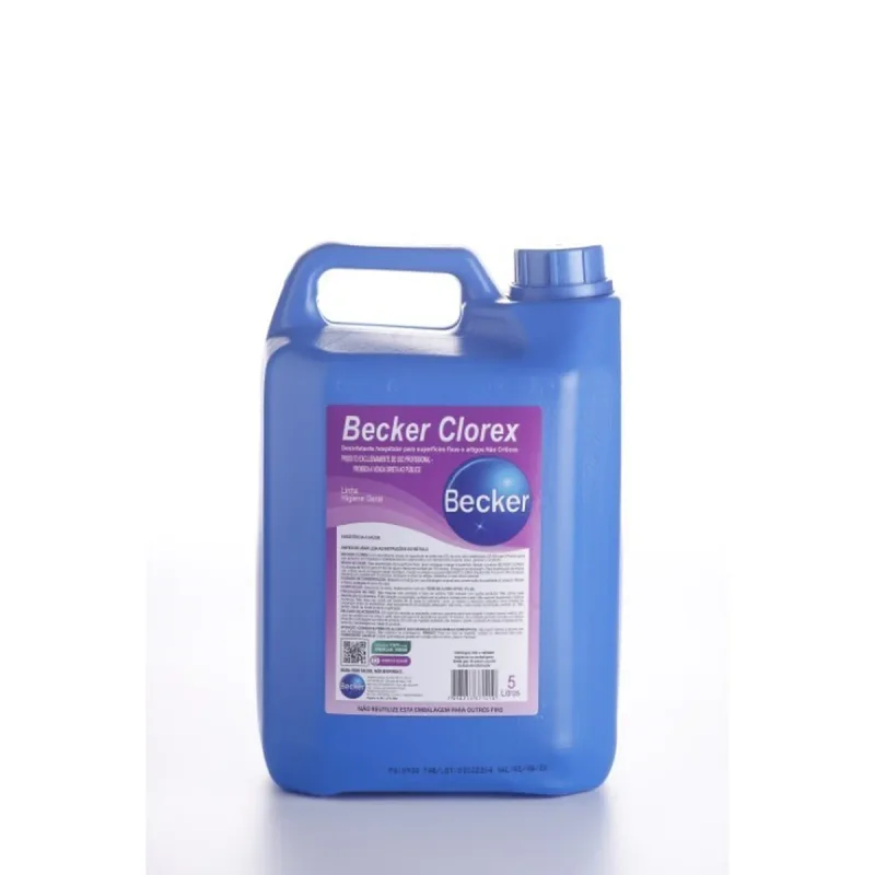 DESINFETANTE HOSPITALAR 5 L CLOREX 0930 BECKER