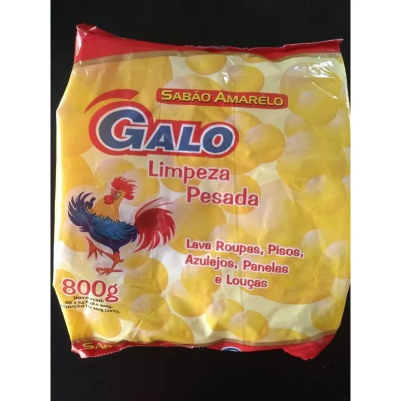 SABAO EM PO 800 GR AMARELO GALO