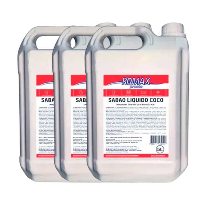 SABAO LIQ. COCO 3 UN X 5 L ROMAX