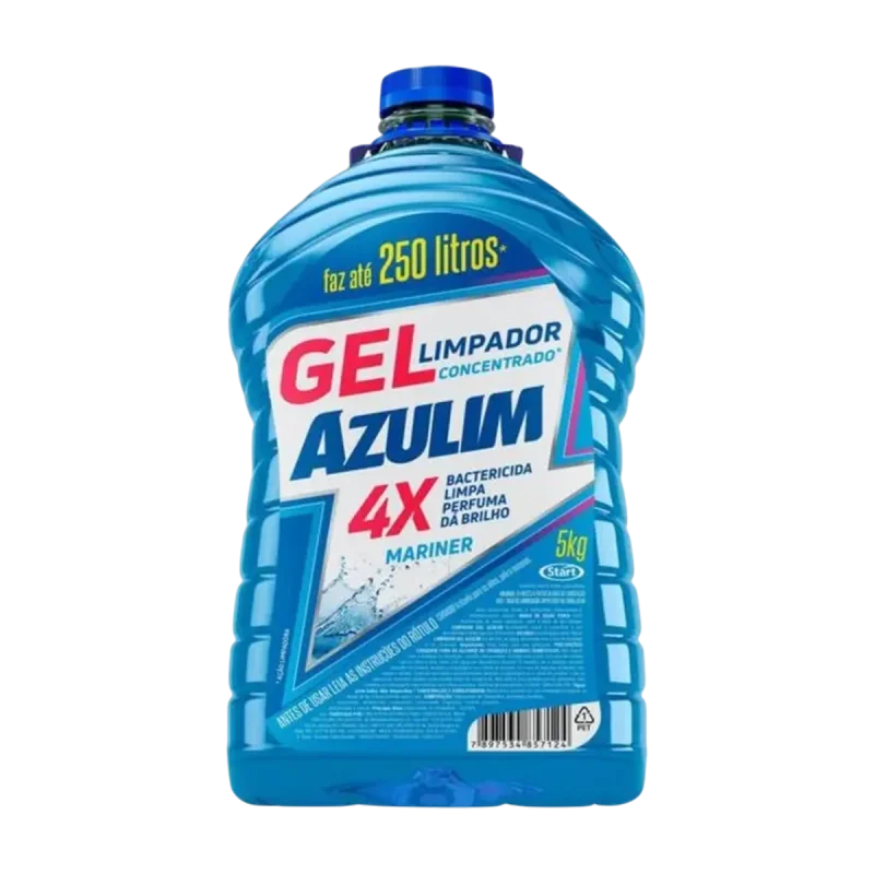 LIMPADOR GEL MARINER 5 KG CONCENTRADO AZULIM