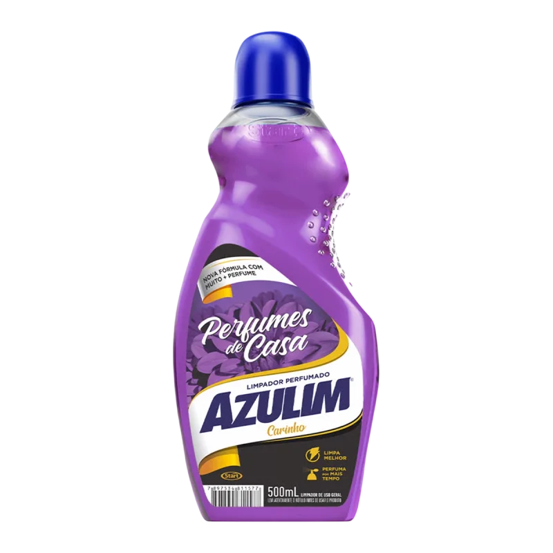 LIMPADOR PERFUMADO CARINHO 500 ML AZULIM