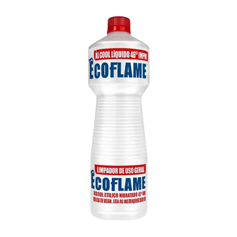 ALCOOL 46 PARA LIMPEZA 1 L ECOFLAME