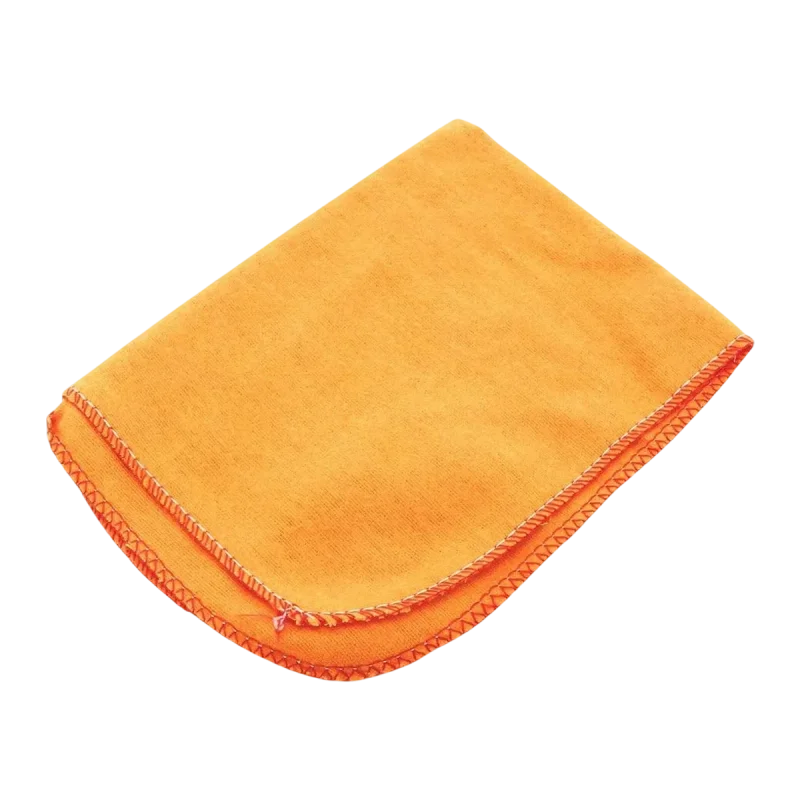 FLANELA 28 CM X 38 CM UNITARIO LARANJA CAEBITEX
