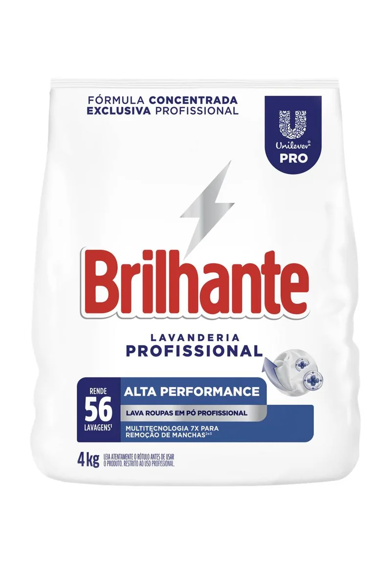 SABAO EM PO 4 KG ALTA PERFORMANCE BRILHANTE