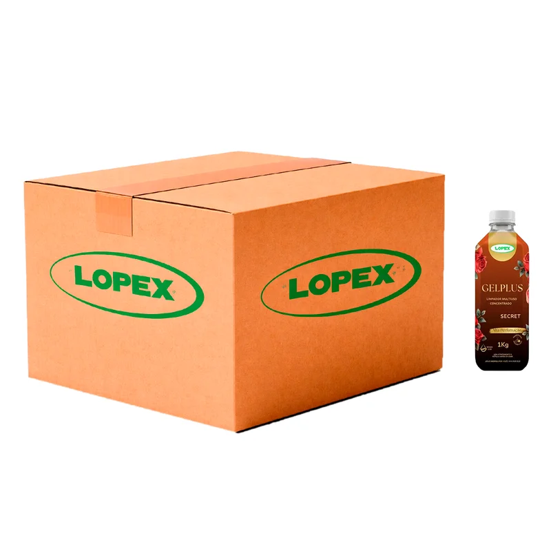 LIMPADOR MULTIUSO SECRET 12 UN X 1 KG CONCENT. GELPLUS LOPEX