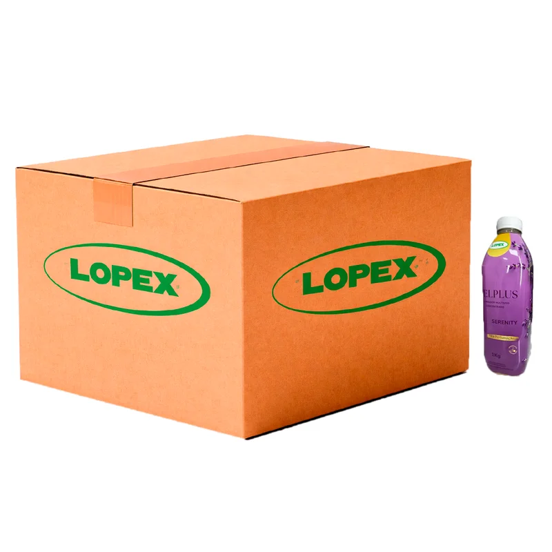 LIMPADOR MULTIUSO SERENITY 12 UN X 1 KG CONC. GELPLUS LOPEX
