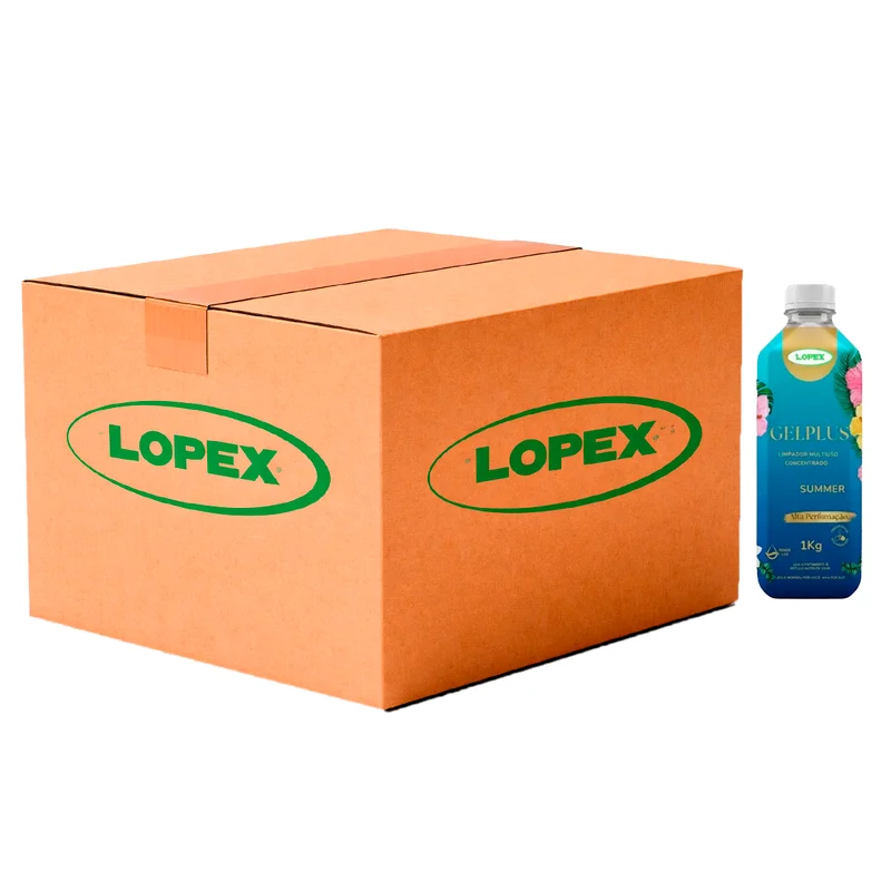 LIMPADOR MULTIUSO SUMMER 12 UN X 1 KG CONCENT. GELPLUS LOPEX
