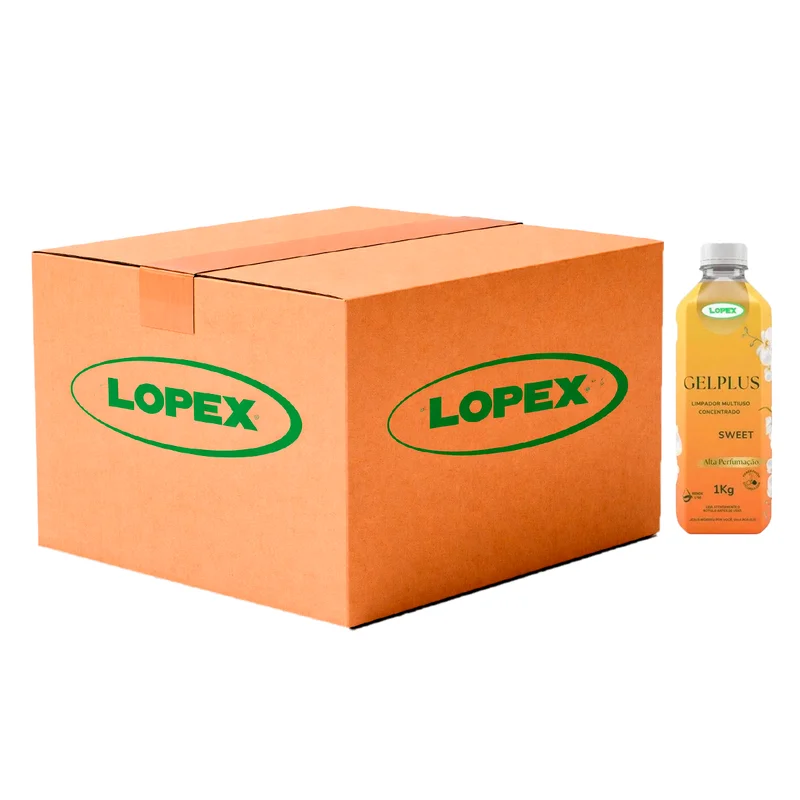 LIMPADOR MULTIUSO SWEET 12 UN X 1 KG CONCENT. GELPLUS LOPEX