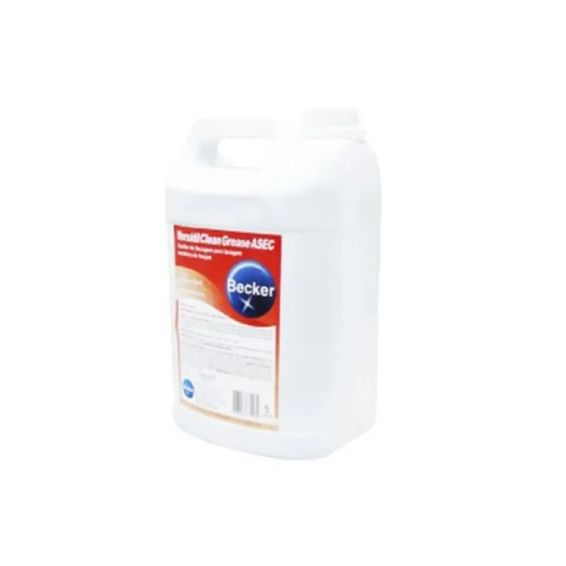 SECANTE PARA MAQUINA 5 L CLEAN GREASE ASEC BECKER (2168)