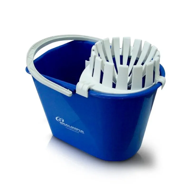 BALDE ESPREMEDOR AZUL PLASTICO MOPITA BAMOAZ BRALIMPIA