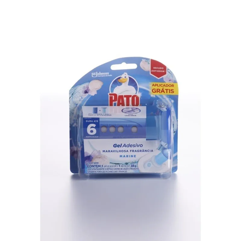 ODORIZADOR GEL ADESIVO 6 DISCOS MARINE PATO PROMO