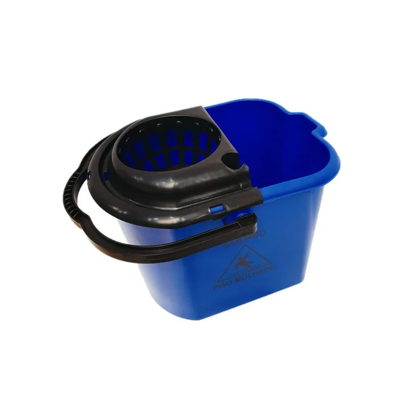 BALDE ESPREMEDOR AZUL PLASTICO MOPITA STARCLEAN