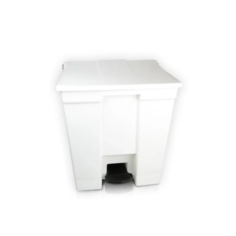 CESTO 30 L BRANCO COM PEDAL CP30BR BRALIMPIA