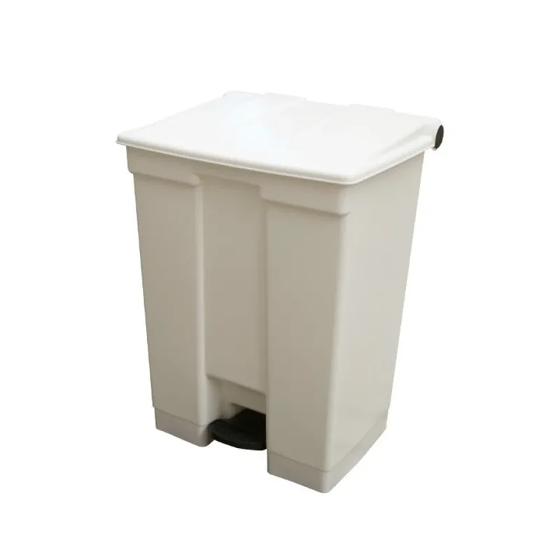 CESTO 60 L BRANCO COM PEDAL CP60BR BRALIMPIA