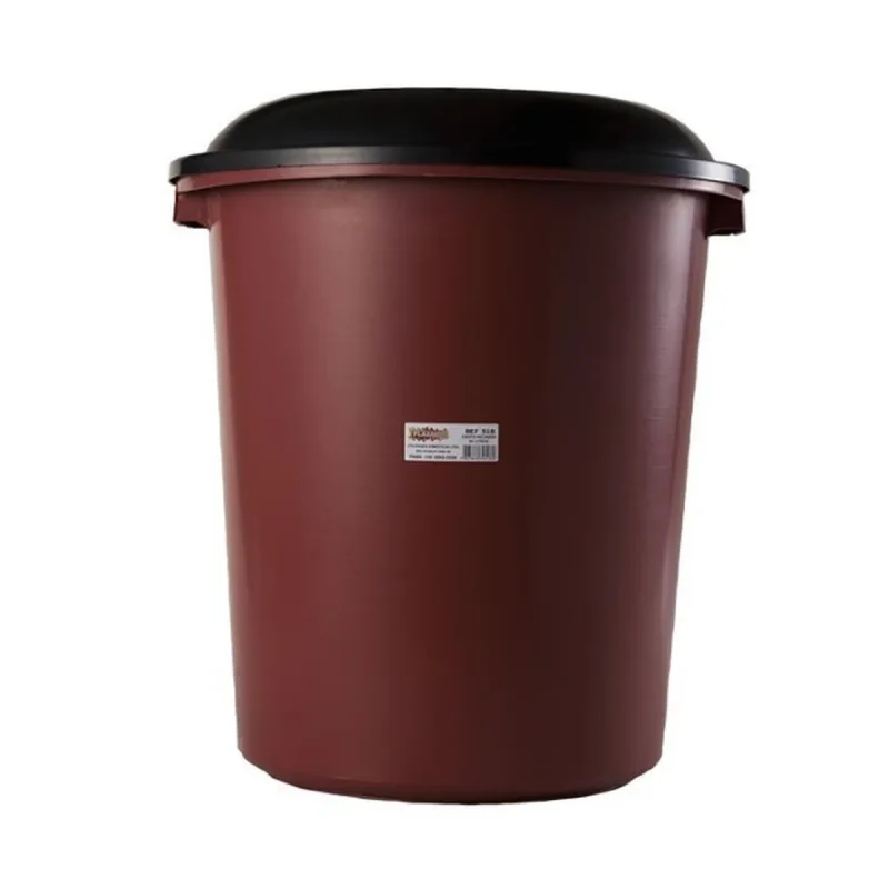 CESTO PLASTICO 30 L COM TAMPA