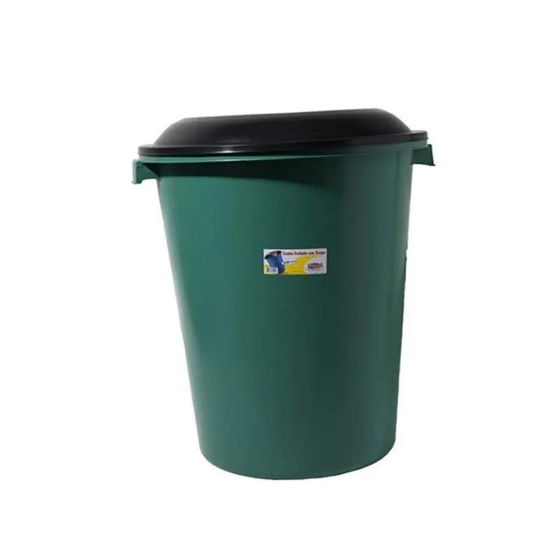 CESTO PLASTICO 100 L COM TAMPA