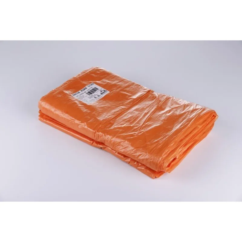 SACO DE LIXO 100 L LARANJA