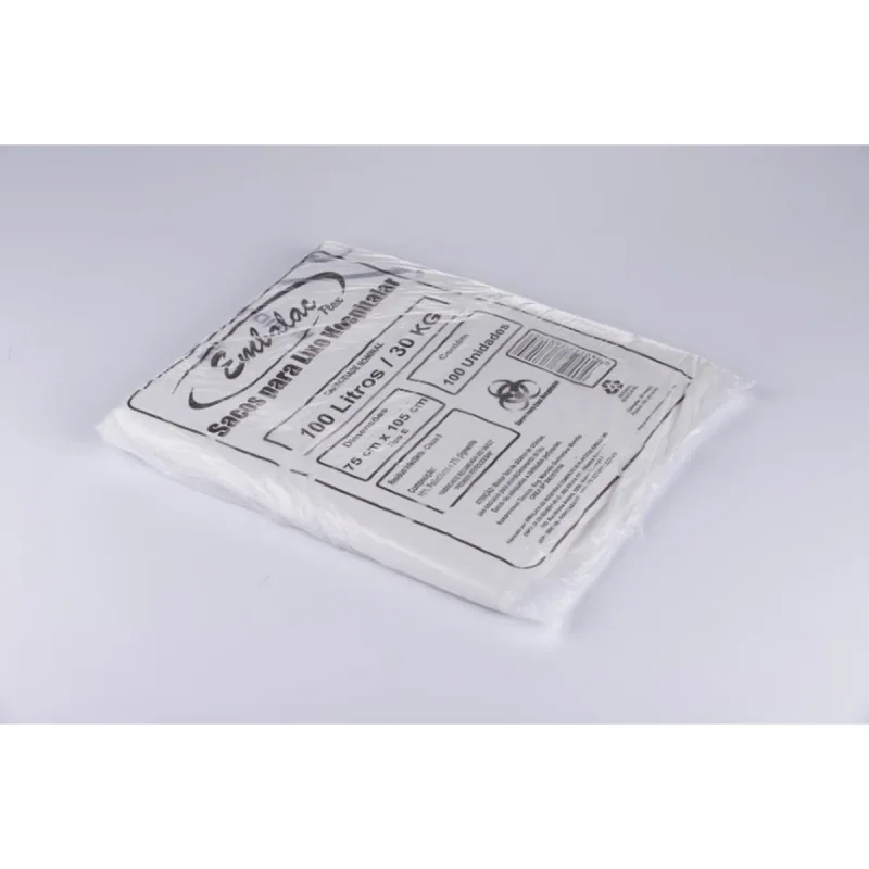 SACO LEITOSO 100 L INFECTANTE EMBALACFLEX