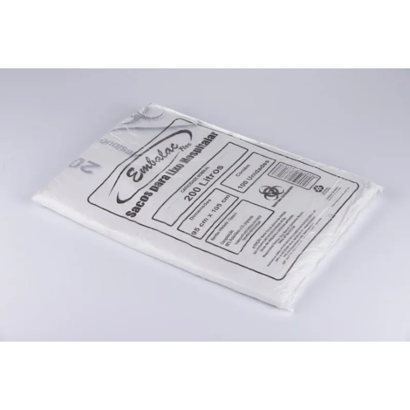 SACO LEITOSO 200 L INFECTANTE EMBALACFLEX