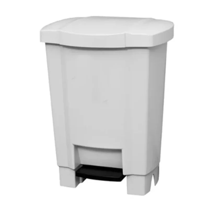 CESTO 18 L BRANCO COM PEDAL STARCLEAN