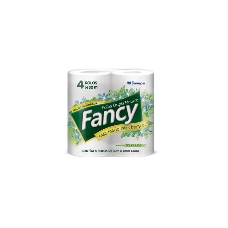 PAPEL HIG. FOLHA DUPLA 64 ROLOS FANCY