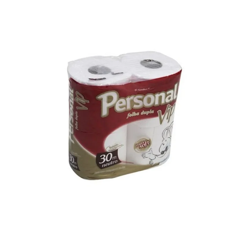 PAPEL HIG. FOLHA DUPLA 64 ROLOS PERSONAL VIP