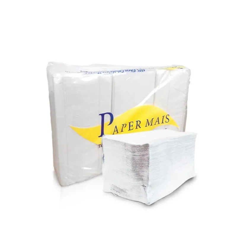TOALHA 2 DB 20 CM X 20 CM BRANCO PAPER MAIS..