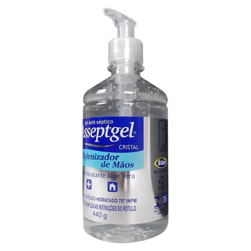 ALCOOL GEL DE MESA 420 GR ASSEPTGEL START