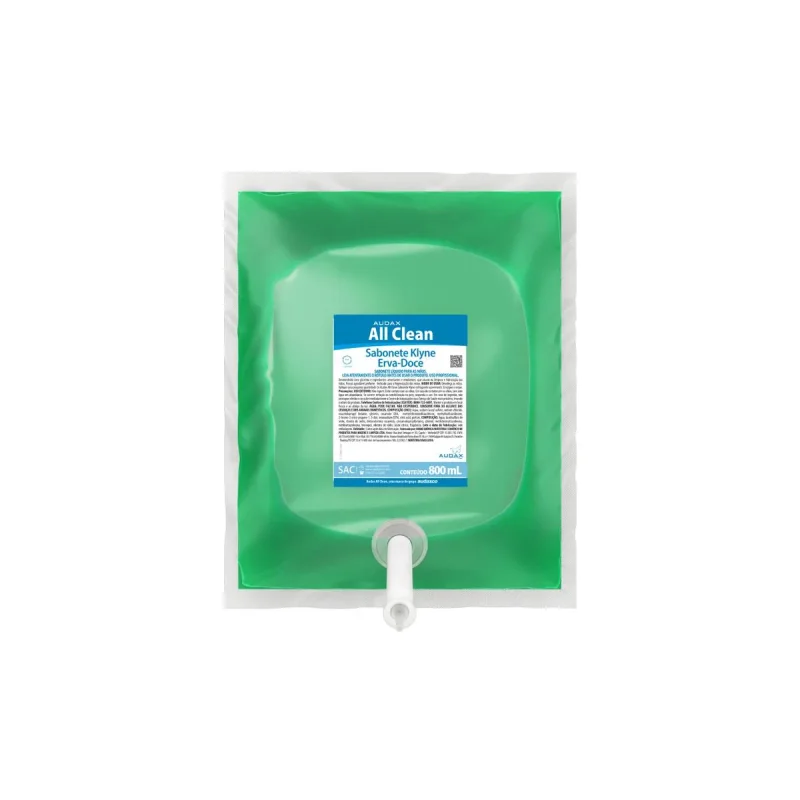 SABONETE REFIL 800 ML ERVA DOCE KLYNE ALL CLEAN