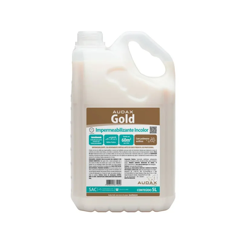 CERA IMPERMEABILIZANTE 5 L INCOLOR GOLD