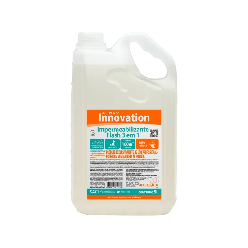 CERA ACABAMENTO ACRILICO 5 L INCOLOR FLASH 3 EM 1 INNOVATION