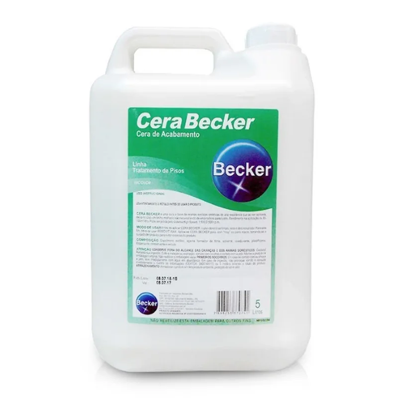 CERA ACRILICA 5 L BECKER (4037)