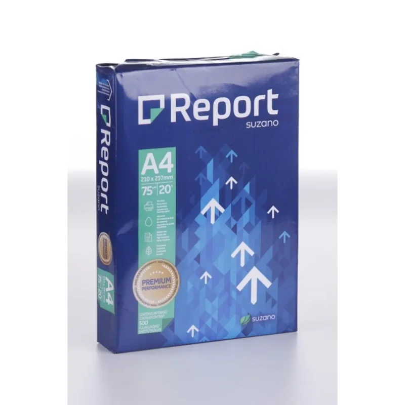 PAPEL SULFITE A4 BRANCO 500 FOLHAS REPORT PREMIUM