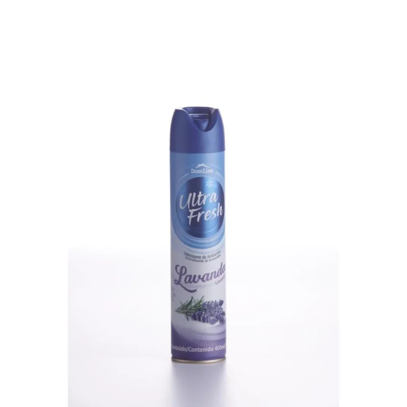 PURIFICADOR DE AR ULTRA FRESH LAVANDA 400 ML DOMLINE