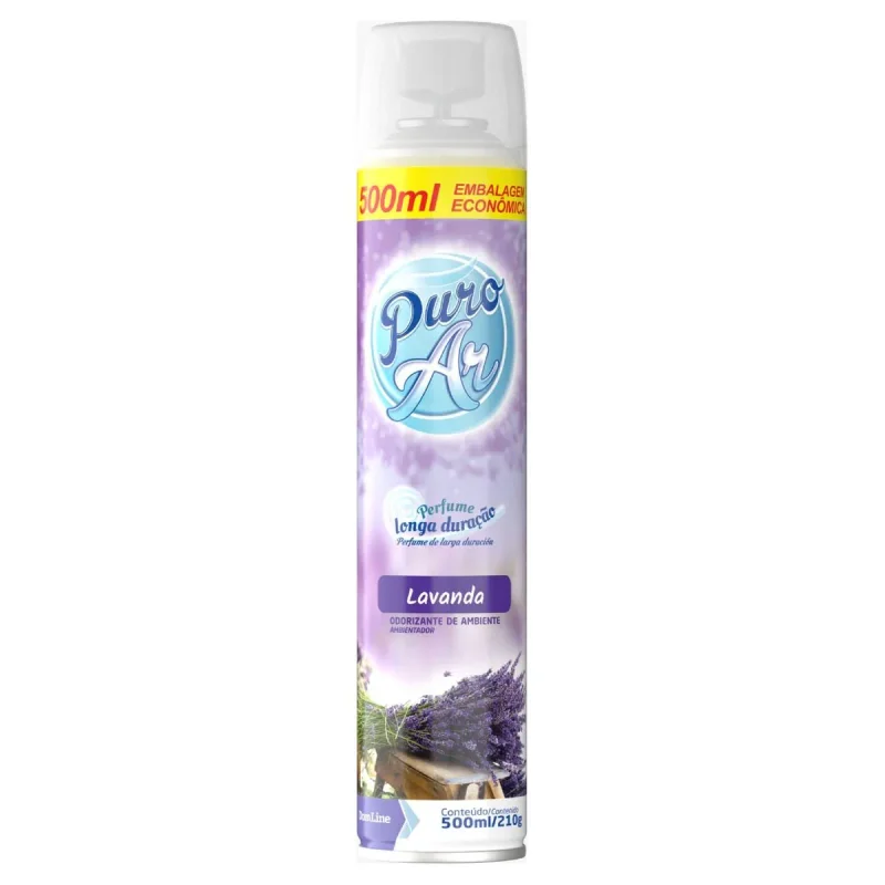 PURIFICADOR DE AR PURO AR LAVANDA 500ML 210G DOMLINE