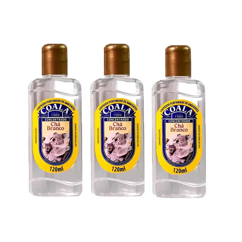 ESSENCIA 3 UN X 120 ML LIMP CONCENTRADA CHA BRANCO COALA