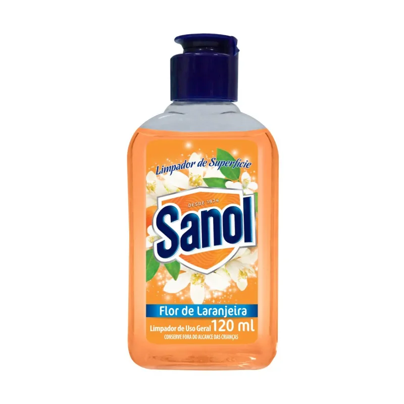 ESSENCIA 120 ML LIMP SUPERFICIE FLOR DE LARANJEIRA SANOL