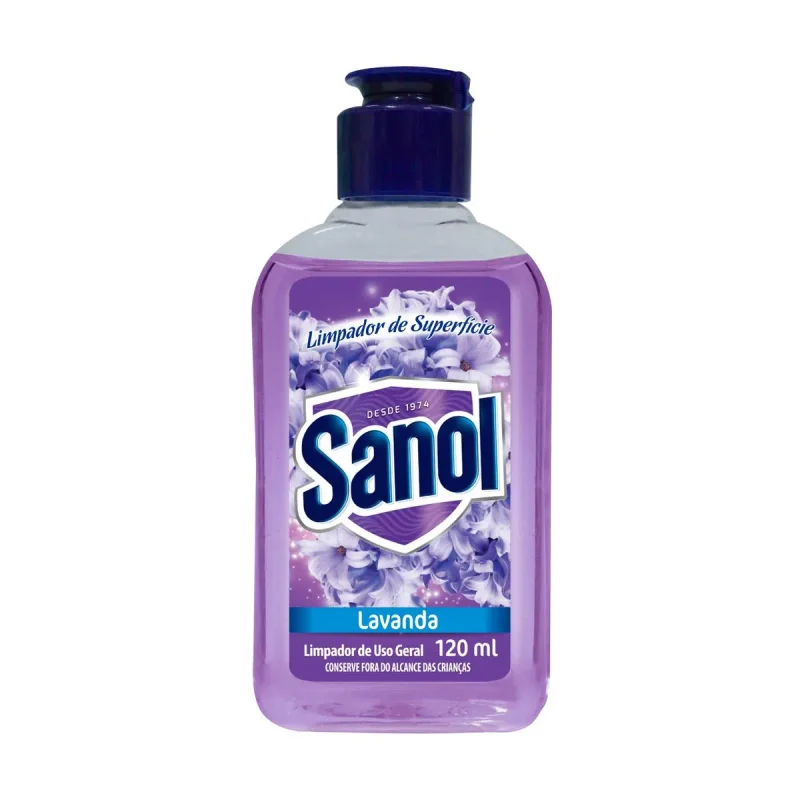 ESSENCIA 120 ML LIMP SUPERFICIE LAVANDA SANOL