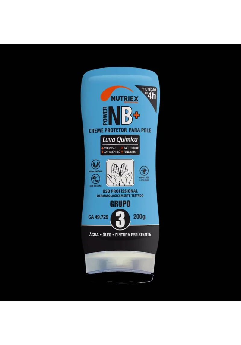 LUVA QUIMICA NP 200 GR NB NUTRIEX PROFISSIONAL