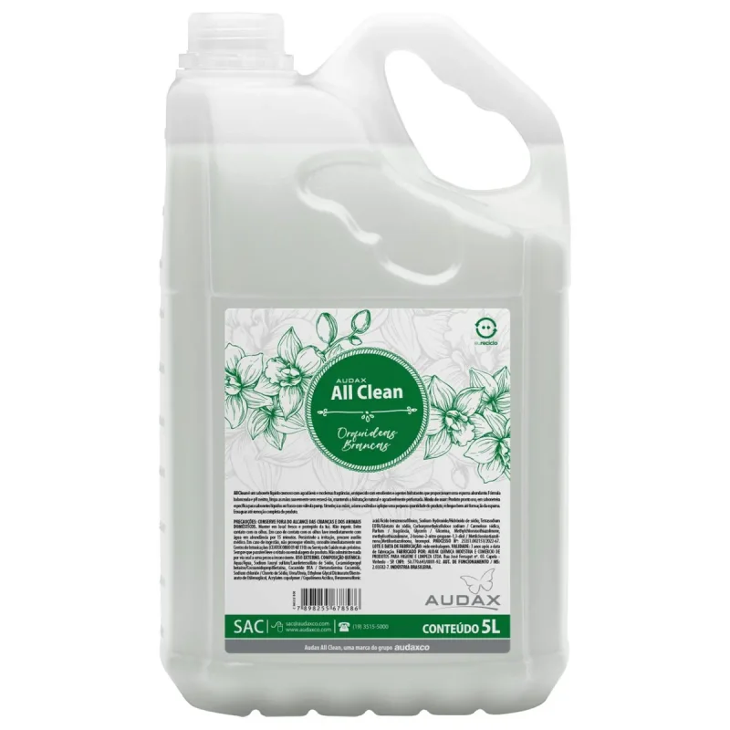 SABONETE LIQ. ORQUIDEAS BRANCAS 5 L ALL CLEAN